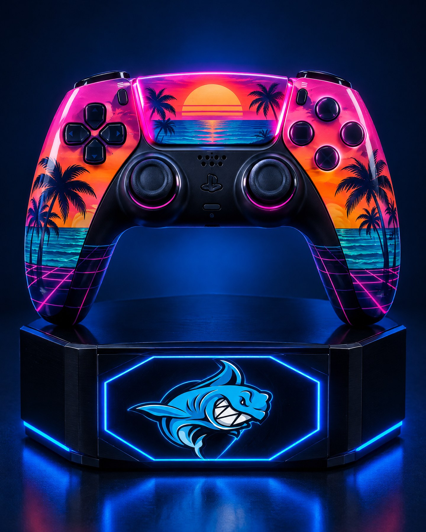 The Vice Night custom controller on the M Alsharq pedestal
